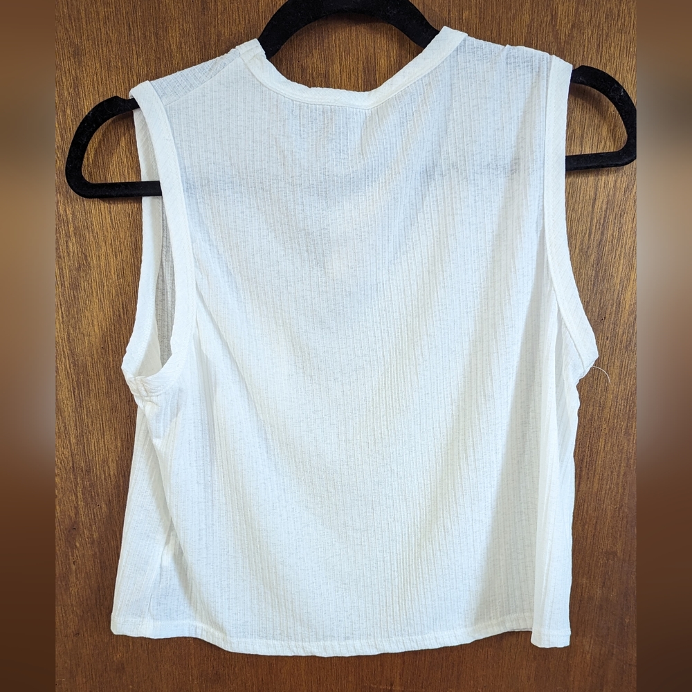 White Crop Top